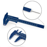 Ultrassist Plastic Vernier Caliper (2pcs), 150 mm Mini Plastic Caliper for School Student, Portable 0-6 Inch Measuring Tools, Sliding Gauge Ultrassist