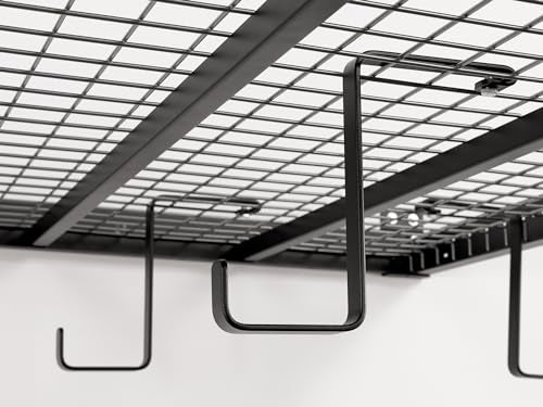 NewAge Products 4 ft. x 8 ft. VersaRac Pro Adjustable Overhead Garage Storage Rack, Heavy Duty Steel Garage Storage Organization, Ceiling Storage NewAge Products Inc.