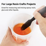 Gartful 300ml Large Silicone Measuring Cups, 10 oz Epoxy Resin Mixing Cups, Jewelry Casting Molds, Acrylic Paint Pouring, Cup Making, Nonstick Gartful