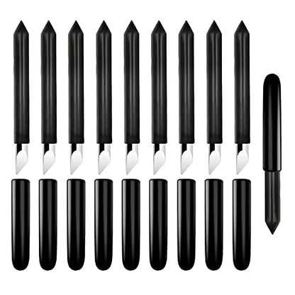 10PCS Replacement Deep Point Cutting Blades Compatible with Cricut Explore Air2/Air 3/, Cutting Blades Compatible with Cricut Maker/Maker 3 Machines, Cut Thicker Materials (Deep Point Blade)