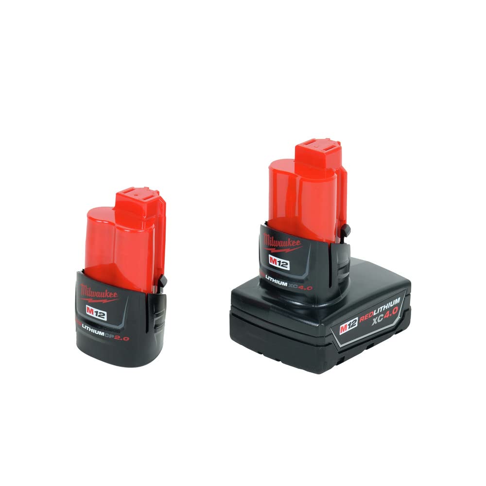 Milwaukee Electric Tools 2598-22 M12 Fuel 2 Pc Kit- 1/2" Hammer Drill & 1/4" Impact Milwaukee