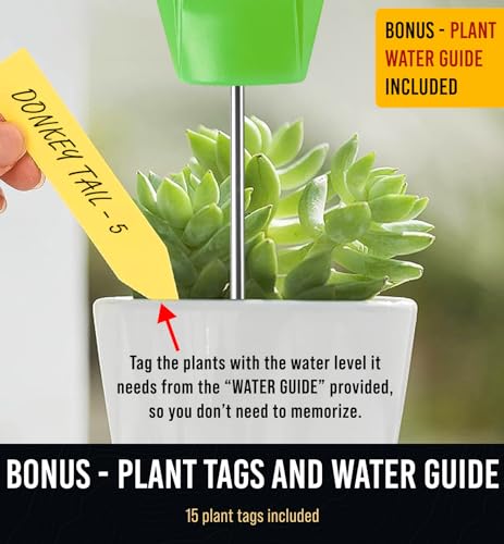 GROWIT Soil Moisture Meter for Plants - Plant Moisture Meter for House Plants | Hydrometer for Plants | Plant Moisture Meter Houseplants | Water Craft911