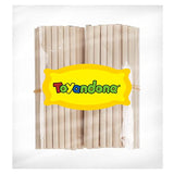 TOYANDONA 100pcs Wooden Dowel Rods, 4 x 1/5 Inch Unfinished Natural Wood Dowel Sticks for Crafts and DIY TOYANDONA