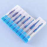 HQMaster CNC Router Bits 1/4 Inch Shank Carving Bit 8 Pcs Set for Wood Detail Profile V Groove Engraving Solid Carbide CNC Router Bit Collection HQMaster