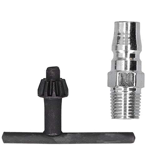 Pneumatic Drill, 90 Degrees Elbow Air Drill, Powerful Angle Drilling Machine for Polishing Grinding Drilling Screwing ViaGasaFamido