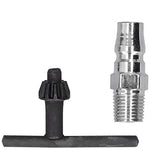 Pneumatic Drill, 90 Degrees Elbow Air Drill, Powerful Angle Drilling Machine for Polishing Grinding Drilling Screwing ViaGasaFamido