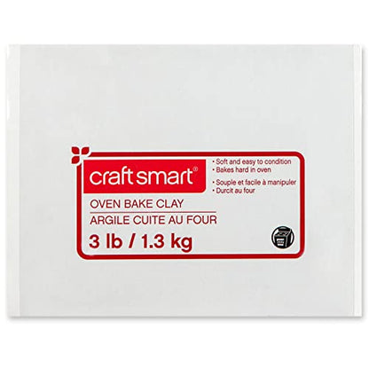 3lb. Oven-Bake Polymer Clay by Craft Smart® - WoodArtSupply