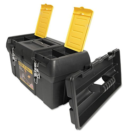Stanley 019151M Series 2000 Toolbox w/Tray, Two Lid Compartments Stanley