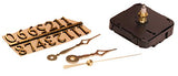 Walnut Hollow 3 Piece Clock Kit for 3/8-inch Surfaces, Use to Repair or Design your Own Clock Walnut Hollow