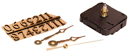 Walnut Hollow 3 Piece Clock Kit for 3/8-inch Surfaces, Use to Repair or Design your Own Clock - WoodArtSupply