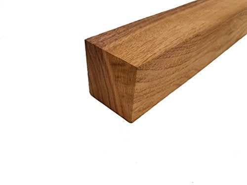 Walnut Lumber Turning Squares Wood Blanks - 2" x 2" x 30" (1 Pc)