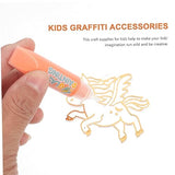 STOBOK 1 Set No-Bake Glue Painting DIY Supplies Diamond Art Accessories and Tools 5d Kit DIY Tray Organizer STOBOK