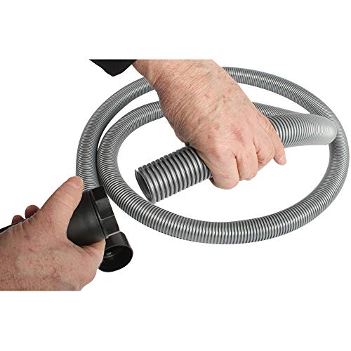 Cen-Tec Systems 95292 Home and Shop Vacuum Expanded Multi-Brand Power Tool Dust Collection Adapter Set and Full Attachment Kit, 30 Ft. Hose, Black Cen-Tec Systems