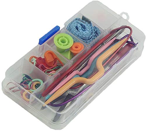 Dxhycc New Basic Knitting Tools Accessories Supplies with Case Knit Kit Lots Dxhycc