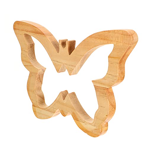 PartyKindom 1pc Wall Sticker Kids Decor Sculptures Home Decor Hawaiian Stickers Wooden Leaves Plant Wall Decor Tropical Leaves Coaster Unfinished PartyKindom