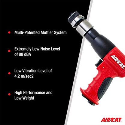 AIRCAT Pneumatic Tools 5100-A-T: .401-Inch Shank Composite Medium Stroke Air Hammer 3,000 BPM - Hammer - WoodArtSupply