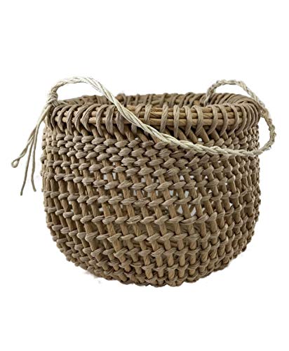 Traditional Craft Kits Twined Basket Kit - Gathering Style - Basket Weaving Kit Set, Basket Making Kit with Basket Weaving Supplies Complete with Traditional Craft Kits