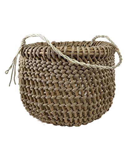 Traditional Craft Kits Twined Basket Kit - Gathering Style - Basket Weaving Kit Set, Basket Making Kit with Basket Weaving Supplies Complete with