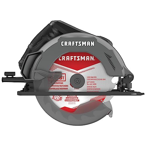 CRAFTSMAN Circular Saw, 7-1/4 inch, 13 Amp, Corded (CMES500) Craftsman