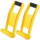 Homaisson 2 Pcs Plasterboard Carriers, Plastic Drywall Carrying Handles, Panel Carrier Tool with 80KG Load-Bearing Capacity, Non-slip Plywood Lifting Homaisson