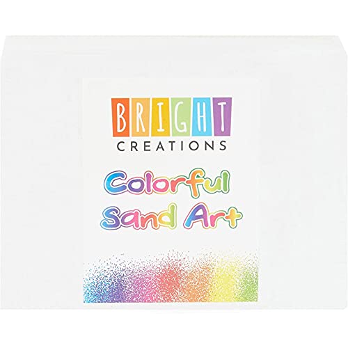 Bright Creations Colored Sand Bottles, Rainbow Colors (0.33 lb, 10 Pack) Bright Creations