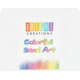 Bright Creations Colored Sand Bottles, Rainbow Colors (0.33 lb, 10 Pack) Bright Creations