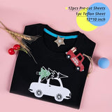 HTVRONT Rainbow White Glitter Heat Transfer Vinyl Bundle: 13 Pack White Glitter Iron on Vinyl for T-Shirt, White Glitter HTV Vinyl for Cricut, HTVRONT