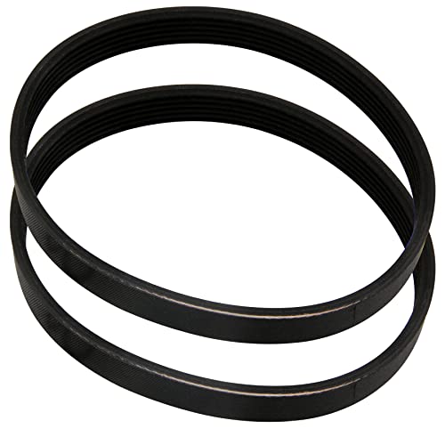 Homhelar 135J6 Planer Drive Belt for Delta 22-540 22-546 TP300 Ryobi AP10 AP-12 Craftsman (2/Pack) Homhelar