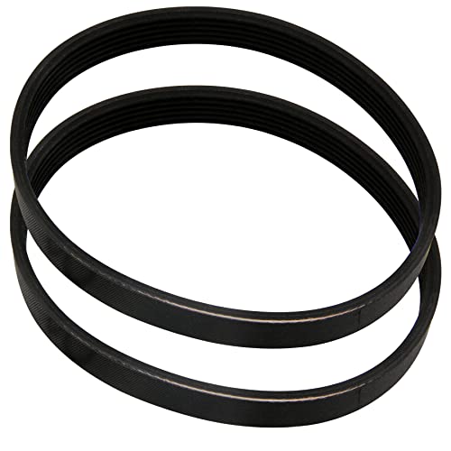 Homhelar 135J6 Planer Drive Belt for Delta 22-540 22-546 TP300 Ryobi AP10 AP-12 Craftsman (2/Pack) - WoodArtSupply