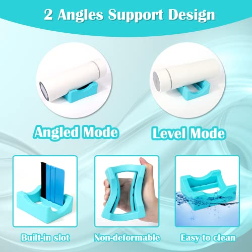 Mity rain Cup Cradle for Tumblers, Sturdy with Felt Squeegee Use to Apply Vinly Decal - Keep Tumblers/Coffee Cups/Glass Cans in Place, Silicone Mity rain