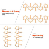 Healifty 10pcs Small Wooden Mirror Unfinished Mirror Craft DIY Makeup Mirror Princess Mirror Handheld Unfinished Cosmetic Mirror Wooden Princess Healifty