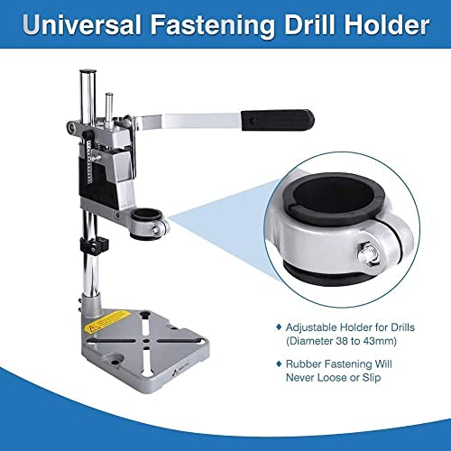 GOTOTOP Drill Press,Adjustable Desktop Drill Stand,Rotary Tool Holder,Universal Bench Clamp Workbench Repair Tool,Multifunctional Rotary Tool GOTOTOP