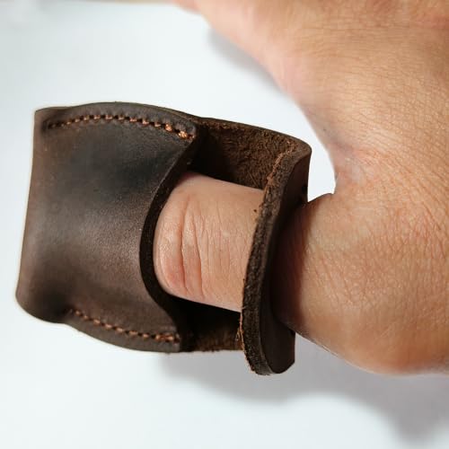 Thumb Guard-Lylence Wood Carving Tools,Leather Finger Protector,Thumb Protector,Thumb Guard Wood Carving,Carving Thumb Guard, Lylence