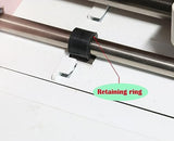 Retaining Clip Rings Compatible with Cricut Maker and Explore air, Keep Rubber Roller Wheel from Moving, Rubber Roller Resolution for Cricut Maker Crvicv