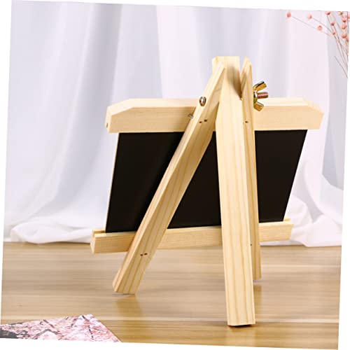 COHEALI Table Picture Frame Unfinished Wood Braces Kit White Picture Frames Wood Picture Holder Frame Diy Picture Frames Mini Photo Easel Collage Kit COHEALI