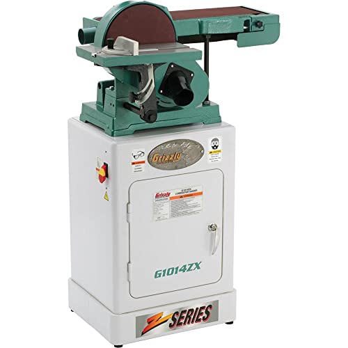 Grizzly Industrial G1014ZX - 6" x 48" Belt/9" Disc Combo Sander with Cabinet Stand Grizzly Industrial