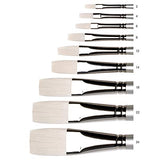 Winsor & Newton Artisan Paint Brush, Long Handle, Size 2, Flat Winsor & Newton