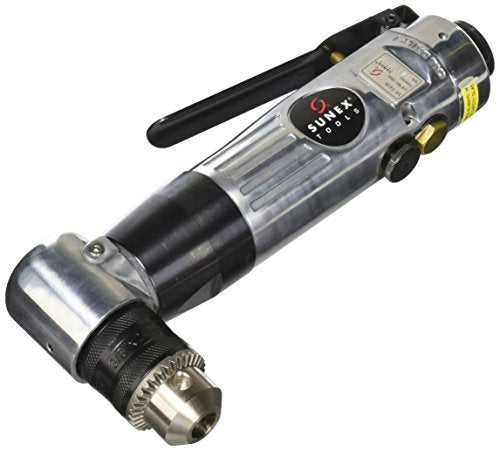 Sunex SX545B 3/8-Inch Reversible Right Angle Air Drill - WoodArtSupply