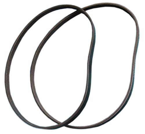 2 (Two) Drive Belt 124.32607 suitable for Sears Craftsman Band Saw - WoodArtSupply