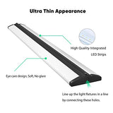 FAITHSAIL 4FT LED Wraparound Light Fixture Ceiling Mount, Ultra Slim 50W LED Garage Light Flush Mount, 4000K Neutral White, 5500 Lumens Office Light, FAITHSAIL