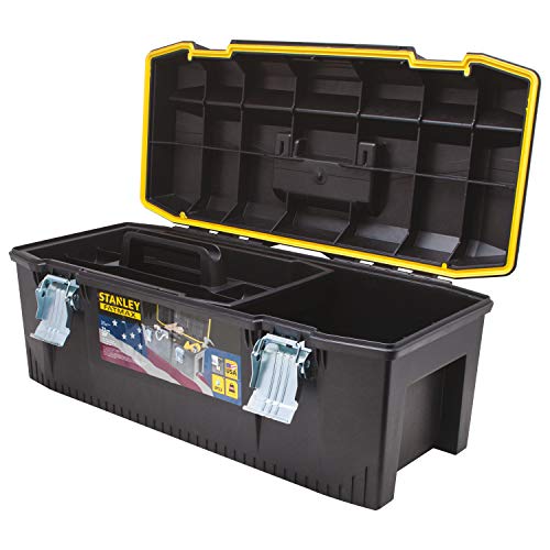 STANLEY Tool Box, Structural Foam, 28-Inch (028001L) - WoodArtSupply