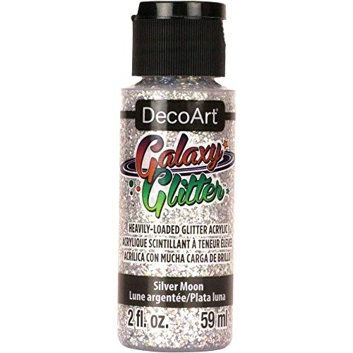 DecoArt Deco Art Galaxy Glitter, 59ml, Silver DecoArt