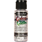 DecoArt Deco Art Galaxy Glitter, 59ml, Silver DecoArt