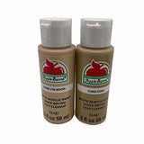 Dark Flesh Tone Acrylic Paint Set Apple Barrel