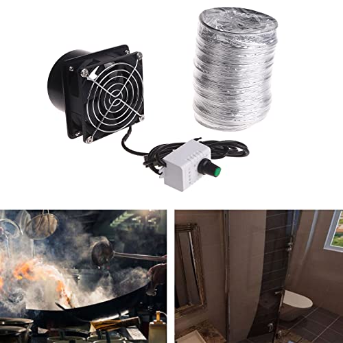 NUEAYMS USB Fan Adjustable Speed Solder Smoke Absorber Fume Extractor Fan Pipe Duct Exhuast Fan with Pipe Tube Ventilation Fan NUEAYMS