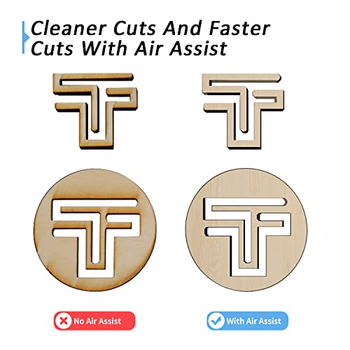 Usongshine Air Assist,Air Assist for Laser Cutter, Laser Air Assist Laser Engraver for Wood and Metal, 30 L/min Air Output for Laser Air Assist Usongshine