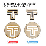 Usongshine Air Assist,Air Assist for Laser Cutter, Laser Air Assist Laser Engraver for Wood and Metal, 30 L/min Air Output for Laser Air Assist Usongshine