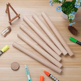 ONUPGO 6 PCS Dowel Rods Wood Sticks 1" X 12" Wooden Dowel Rods for Craft Round Natural Wood Crafts Unfinished Hardwood Sticks for Arts,DIY, Tiered ONUPGO
