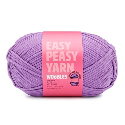 The Woobles Easy Peasy Yarn, Crochet Knitting Yarn For Beginners