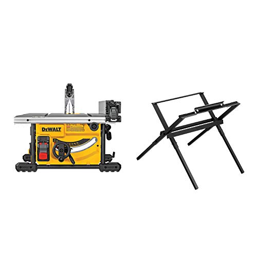 DEWALT DWE7485WS 8-1/4 in. Compact Jobsite Table Saw With Stand DEWALT